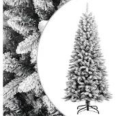 Syfax Künstlicher Weihnachtsbaum Beschneit 150 cm PVC&PE