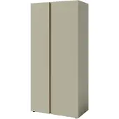 Beautysofa Kleiderschrank LICO Eukalyptus, Drehtürenschrank mit 2 Türen, Moderner Stil