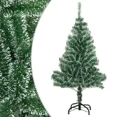 Prolenta Maison Exclusive - Künstlicher Weihnachtsbaum Beschneit Grün 120 cm