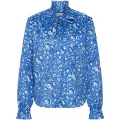 Seidensticker Klassische Bluse 1/1 Stehkragen Druck