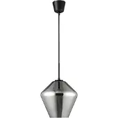 Nova Luce VEIRO Pendelleuchte E27 Schwarz 120x23cm dimmbar 9724102