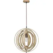 Lyora ASCO Pendelleuchte E27 Naturholz 130x43cm dimmbar 9138062