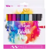 Royal Talens Talens Brushpen Set Galaxy 10 Farben für Handlettering und Aquarell