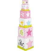 Goki stapelturm Africa junior 57,5 cm Karton 6-teilig