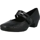 Jana Pumps, Absatz bis 25 mm in schwarz, Gr. 36