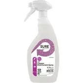 Diversey SURE Cleaner Disinfectant Spray Desinfektionsreiniger 6 x 750 ml