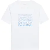 Calvin Klein Jeans T-Shirt LVCKSJA10B Weiß Regular Fit