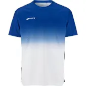 Craft Sportshirt Herren Evolve 2.0 Structured Graph Jersey Club Cobolt/White-L