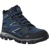Regatta - Herren Wanderstiefel "Holcombe III" RG11300 (45 EU) (Marineblau/Stahlfarben)