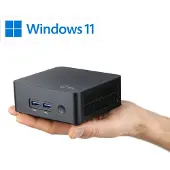 CSL Computer Mini-PC CSL Narrow Box Black / 32 GB / 1000 GB M.2 SSD / Win 11 Home