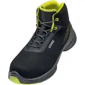 Uvex 1 G2 Stiefel S2 schwarz, gelb Weite 10 Gr. 36