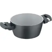 Berndes Kochtopf 20 oder 24 cm (ohne Deckel), Aluminium, schwarz - b.perfect