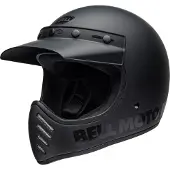 Bell Moto-3 Classic Solid Blackout Integralhelm Größe S