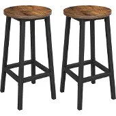 Vasagle Barhocker Barstühle (Set, 2 St., 2er), bis 100kg belastbar, 32x32x65cm, CBL32