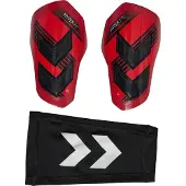 Hummel Hml Shin Guards Hyper Fit - transparent/green gecko, Größe:S