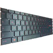 T-ProTek DEUTSCHE-Tastatur Keyboard kompatibel für MSI GF63 Thin 10SCXR-236