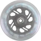 Micro LED Tretroller Räder Glitter Pearl 120mm - extra sichtbar