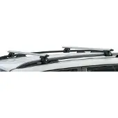 VDP Alu Relingträger CRV135 kompatibel mit BMW X5 (E70) 07-13 90kg abschliessbar
