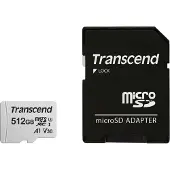 Transcend Micro Sdxc 300s-a 512gb Class 10 Uhs-i U3 V30 A1 Speicherkarte