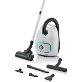Bosch Beutelsauger Serie 4 BGL41HYG2H, 4L Staubbeutel, 69 dB, antibakteriell, Mikrofilter, automatische Kabelaufwicklung
