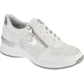Rieker Damen Sneaker N4340-80 Farbe: Weiß Größe: 40