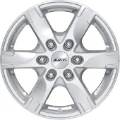 Alutec 17 Zoll Alufelge Titan 17"x7.5" 6x139.7 PCD ET55 93.10mm Felge Silber