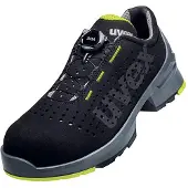 Uvex 1 BOA Sicherheitsschuh S1 Halbschuh schwarz/gelb 49