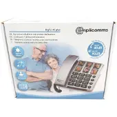 Amplicomms BIGTEL 40 Plus Tastentelefon Schnurlos Telefon Große Tasten Lautsprecher