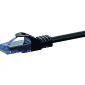 Dsit CAT6a Netzwerkkabel 100% Kupfer - U/UTP - 10 Meter - Schwarz