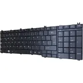 T-ProTek DEUTSCHE-Tastatur Keyboard Schwarz Matt kompatibel für TOSHIBA Satellite L750-1ZX