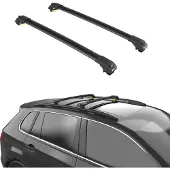 TURTLE DACHTRÄGER AIR-1 SUBARU LEGACY BG 1994 - 1999 (Raised Rails) , Schwarz