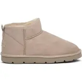 Grünland Damen Winter Halbstiefel Beige