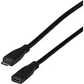 EFB Elektronik EBUSBC-USBC10GE.0,2, 0,2 m, USB C, USB C, USB 3.2 Gen 2 (3.1 Gen 2), 10 Gbit/s, Schwarz