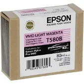Epson Singlepack Vivid Light Magenta T580B00, Magenta, Tinte auf Pigmentbasis, 80 ml, 1 Stück(e), Einzelpackung