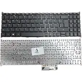 T-ProTek DEUTSCHE-Tastatur Schwarz Ohne Rahmen kompatibel für Acer Swift 3 SF315-41-R4W1