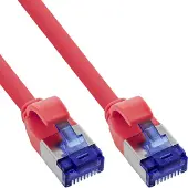 InLine 74907R, 7,5 m, Cat6a, S/FTP (S-STP), RJ-45, RJ-45, Rot