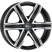 Mak Alufelge King6 7.5X17 6X114,3 Et 45 Ice Black
