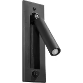 Sollux Wandleuchte ENIF schwarz 1xG9 8W Stahl 20x15x6.5cm