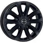 Mak 16 Zoll Alufelge load 5 16"x6.5" 5x112 PCD ET50 66.6mm Felge Schwarz