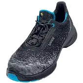 Uvex 1 G2 Sicherheitsschuh S1P Halbschuh schwarz/blau 44