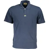 La Martina Herren Kurzarm Polo Blau – Regular Fit mit Stickerei & Logo
