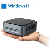 CSL-Computer Mini-PC CSL Narrow Box Core i3 / 16GB / 1000 GB M.2 SSD / Win 11 Home