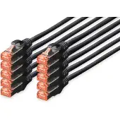Digitus Dk-1644-050-bl- Cat6-netzwerkkabel 10 Einheiten