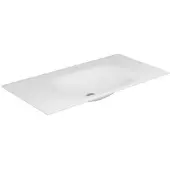 Keuco Varicor-Waschtisch PLANNING EDITION 11 mit 1-Loch-Bohrung 2100 mm arktis weiß seidenmatt