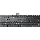 T-ProTek DE - Tastatur Keyboard mit Glänzend Rahmen kompatibel für Model: NSK-TVPSU