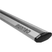 Menabo Leopard Silver XL | Dachträger Honda - Civic IX Tourer 2013-2015 - Aluminium - Länge 135 cm - Tragkraft 75 kg - 2er-Pack