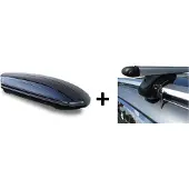 VDP Dachbox 460l Relingträger Alu 120 MAA460G-R-005-120_chryckj