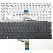 T-ProTek DEUTSCHE - Schwarz Tastatur Keyboard kompatibel für Asus VivoBook 15 X512UF