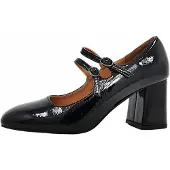 Post Xchange Wrinkle Damen Pumps in Schwarz, Größe 39