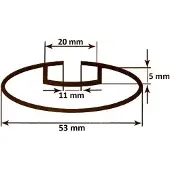 VDP Alu Relingträger L120 kompatibel mit für VW Golf Plus 05-14 bis abschliessbar